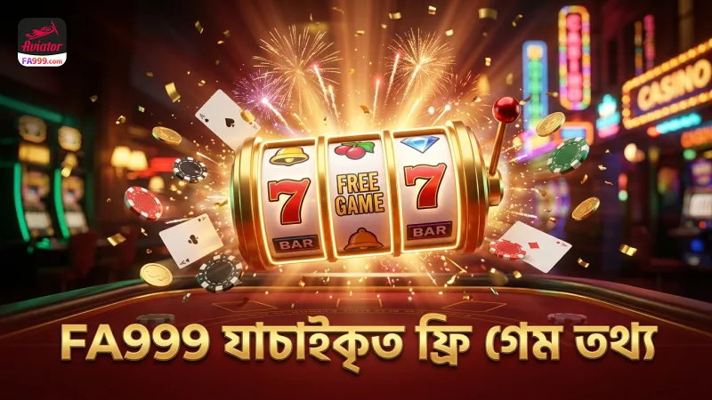 FA999-এ যাচাইকৃত ফ্রি গেম ট্রিগার ফ্রিকোয়েন্সি দিয়ে সঠিক তথ্য।