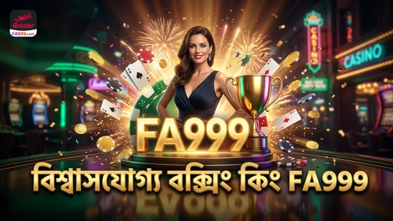নিরাপদ ও বিশ্বস্ত বক্সিং কিং অভিজ্ঞতার জন্য FA999 প্ল্যাটফর্ম।