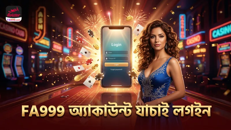 রেজিস্টার শেষে FA999 অ্যাকাউন্ট যাচাই ও লগইন সম্পন্ন