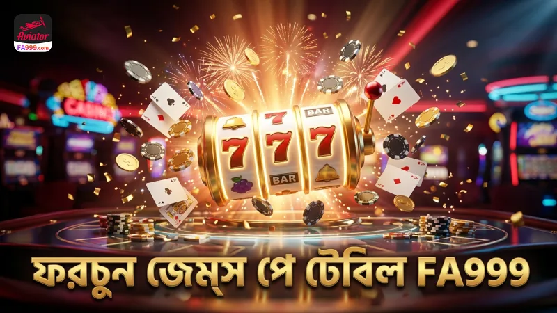 ফরচুন জেম্সের পে-টেবিল বিশ্লেষণ স্পিন সফলতার জন্য অপরিহার্য।