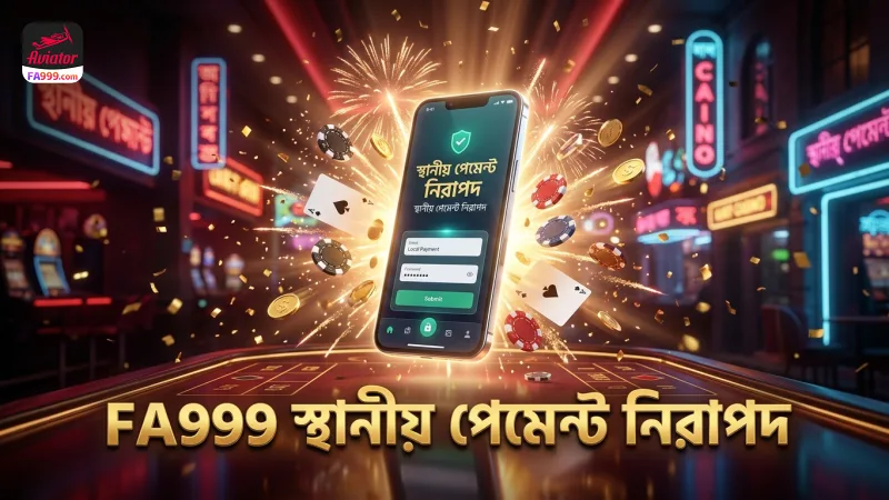 FA999 স্থানীয় পেমেন্ট সিস্টেমের মাধ্যমে দ্রুত লেনদেন নিশ্চিত করে।