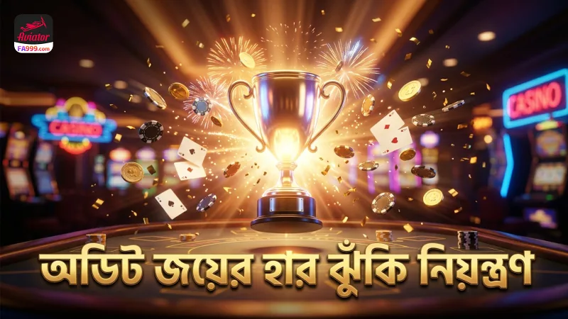 অডিট করা জয়ের হার ও বাজেট নিয়ন্ত্রণের মাধ্যমে ঝুঁকি কমানো