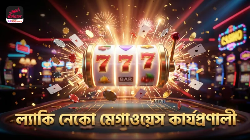 ল্যাকি নেকো মেগাওয়েসের কাজ বুঝে বাজি বাড়ান