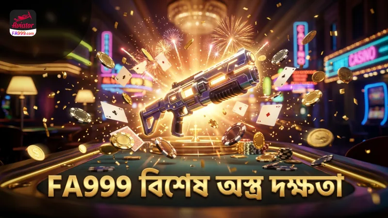 বিশেষ অস্ত্র দিয়ে FA999 তে দক্ষতা বাড়ান
