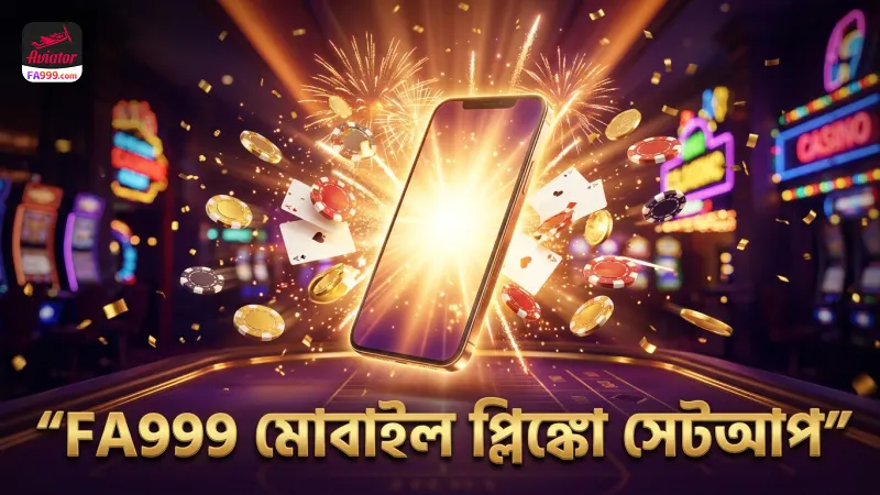 FA999 মোবাইলে প্লিঙ্কো সেটআপ দ্রুত ও সহজ