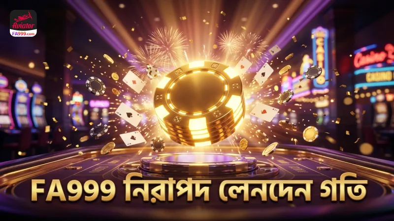 ডিপোজিট ও উত্তোলনে FA999 নিরাপদ ও দ্রুত সেবা প্রদান করে