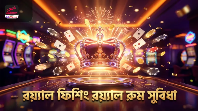 রয়্যাল রুমের কাস্টম ফিচার গেমিং অভিজ্ঞতা উন্নত করে।