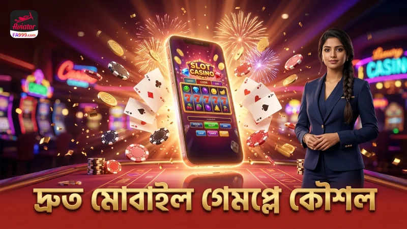 দ্রুত মোবাইল গেমপ্লে কৌশল গেমিং অভিজ্ঞতা উন্নত করে।